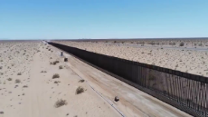 CBP - Construction crews continue work on the new border wall system along the SW border near San Luis, AZ. In partnership with @USACEHQ, CBP has constructed over 60 miles of new border wall system...-1165433447181144066.mp4