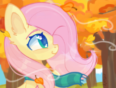 3661967__safe_artist-colon-miaaqua_derpibooru+import_fluttershy_pegasus_pony_g4_autumn_bust_clothes_cute_day_image_jpeg_scarf_shyabetes_solo_striped+sc.jpeg
