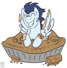 849968__safe_soarin'_solo_simple+background_transparent+background_cute_eyes+closed_spread+wings_grin_happy_pie_that+pony+sure+does+love+pies_ar.png