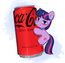 7515313__safe_artist-colon-fog_imported+from+derpibooru_twilight+sparkle_pony_unicorn_blushing_chibi_coca-dash-cola_coke+zero_commission_drink_female_horn_looki.jpg
