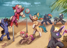 7315169__safe_artist-colon-lechu-dash-zaz_imported+from+derpibooru_oc_oc+only_earth+pony_pegasus_pony_unicorn_artfight_background_beach_horn_spor.jpg
