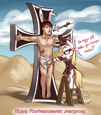 7222387__explicit_imported+from+derpibooru_oc_oc-colon-aryanne_human_pony_adolf+hitler_bunny+ears_cloud_crucifixion_dialogue_easter_easter+egg_egg+28food29_fema.png