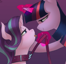 1501106__dead source_suggestive_artist-colon-ehfa_starlight glimmer_twilight sparkle_collar_female_glowing horn_leash_lesbian_pet play_pony_shipping_to.png