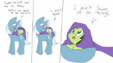 Anonfilly and Trixie - I ain't scared.png