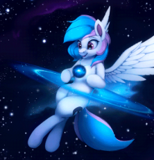 Pony - Playing with a galaxy.gif