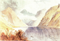 adolf hitler's artwork - königssee - (the lake koenigssee) (1911).jpg