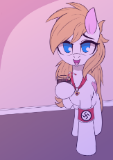 2421477__safe_imported+from+derpibooru_solo_pony_oc_oc+only_looking+at+you_jewelry_necklace_-fwslash-mlp-fwslash-_drunk_glass_nazi_oc-colon-aryanne_s.png