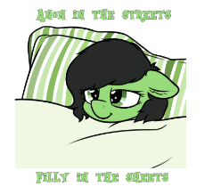 Filly in the sheets.png
