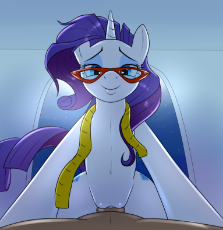 1900085__explicit_alternate version_artist-colon-skyline19_rarity_bedroom eyes_cowgirl position_female_glasses_human_human male_human mal.png