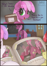 2853145__explicit_artist-colon-dosh_derpibooru+import_part+of+a+set_apple+bloom_cheerilee_sweetie+belle_earth+pony_pony_unicorn_call+of+the+cutie_2+panel+comic_.png