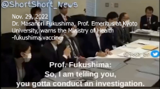 You idiot Dr Fukushima calls the Ministry of Health.mp4