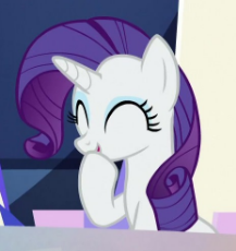 1773515__safe_derpibooru+import_screencap_rarity_pony_unicorn_the+last+laugh_cropped_cute_eyes+closed_female_giggling_hoof+on+chin_mare_open+mouth_rais.jpeg