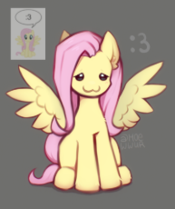 3755183__safe_artist-colon-moewwur_derpibooru+import_fluttershy_pegasus_pony_g4_-colon-3_colored_cute_ear+fluff_full+body_gray+background_image_looking.png
