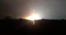 Syria video showing Latakias main power station after blast heard in the town tonight..mp4