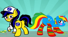 ponyseb_2_0_and_royal_strength_shaking_their_butts_by_lachlancarr1996_de5wlkq-fullview.jpg