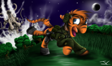 fanart___mlp__escaping_from_doom_by_jamescorck-d6nfeb9.png