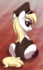 7533475__safe_artist-colon-gsuus_oc_oc-colon-aryanne_pony_clothes_female_looking+at+you_solo_solo+female_tongue+out_undressing_uniform.png
