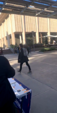 Violent leftist threatening to cut the throat of Republican students at Arizona University - (2020.02.05).mp4