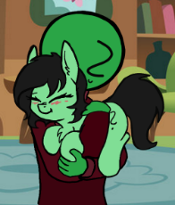 Colored filly hugs.png