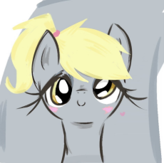 7539010__safe_artist-colon-rainbowpie_derpy+hooves_pegasus_abstract+background_alternate+hairstyle_blushing_bust_cute_derpabetes_female_hair+tie_mare_.jpg