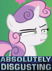 2142836__safe_sweetie+belle_solo_female_pony_unicorn_screencap_edit_meme_filly_edited+screencap_cropped_exploitable+meme_faic_reaction+image_disguste.png