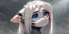 6963395__safe_imported+from+derpibooru_oc_cyborg_pony_robot_ai+content_ai+generated_blood_blue+eyes_bust_portrait_prompter-colon-greesys_rain_sad_solo.png