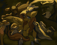 3488079__safe_artist-colon-mellowcollie_derpibooru+import_fluttershy_badger_bear_bird_deer_pegasus_pony_rabbit_g4_animal_crying_detailed+background_fem.jpeg