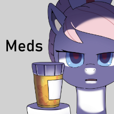 6918071__safe_imported+from+derpibooru_part+of+a+set_nurse+redheart_earth+pony_pony_blue+eyes_colored+pinnae_female_frown_gray+background_hat_hoof+hold_looking+ (1).jpg