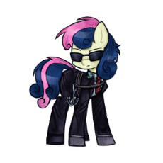 3132594__safe_artist-colon-menalia_derpibooru+import_bon+bon_sweetie+drops_earth+pony_pony_agent_alternate+hairstyle_clothes_danganronpa_gloves_looking+at+somet.png
