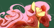 3787801__safe_artist-colon-mikkybun_derpibooru+import_fluttershy_pegasus_pony_g4_eyes+closed_female_flowing+mane_green+background_image_jpeg_long+mane_.jpeg