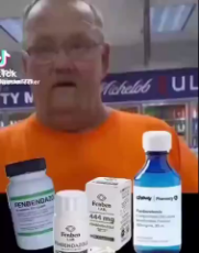 fenbendazole a dog dewormer is the key.mp4