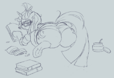 1932593__suggestive_artist-colon-mellowhen_moondancer_pony_unicorn_g4_butt_cheeky+panties_chips_clothes_eating_fat_fat+ass_female_food_frog+28hoof29_horn_linear.jpg