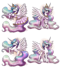 2473780__safe_artist-colon-king-dash-kakapo_princess+celestia_alicorn_chest+fluff_clothes_crown_curved+horn_dress_horn_jewelry_regalia_simple+background.png