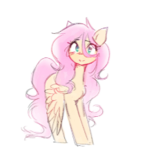 3779376__safe_artist-colon-loepone_derpibooru+import_fluttershy_pegasus_pony_g4_female_image_jpeg_simple+background_sketch_solo_white+background.jpeg