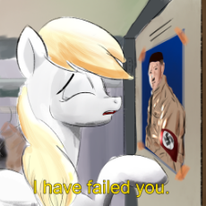 2973389__safe_pony_oc_earth+pony_eyes+closed_meme_text_reference_nazi_oc-colon-aryanne_swastika_artist-colon-anonymous_lockers_tape_adolf+hitler_comm.png