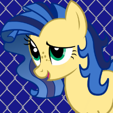 311163__safe_artist-colon-hazama_oc_oc-colon-milky way_oc only_face_female_freckles_george costanza_ishygddt_mare_parody_pony_solo_vector.png