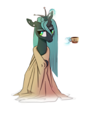 2437749__safe_artist-colon-imadeus_derpibooru+import_queen+chrysalis_changeling_changeling+queen_clothes_coffee_coffee+mug_crown_cute_cutealis_female_h.jpeg