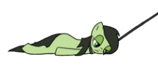 1524707__safe_artist-colon-pencils_oc_oc-colon-filly anon_oc only_animated_behaving like a cat_collar_dragging_female_filly_gif_lazy_leash_pony_simple .gif
