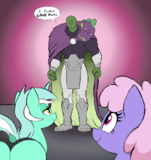 7485960__safe_artist-colon-vomitvomiting_imported+from+derpibooru_lyra+heartstrings_rainbowshine_spike_oc_oc-colon-anon_human_pony_clothes_panties_ponified_simp.png