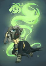 259729__safe_zecora_solo_female_clothes_smiling_cute_open+mouth_magic_raised+hoof_costume_alternate+hairstyle_zebra_looking+up_running_nightmare+nigh.jpg