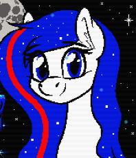 6373321__safe_artist-colon-seafooddinner_oc_oc+only_oc-colon-nasapone_earth+pony_pony_female_looking+at+you_mare_moon_smiling_solo_space_stars.png