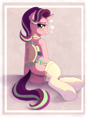 1740200__explicit_artist-colon-evomanaphy_starlight glimmer_anatomically correct_anus_bedroom eyes_blushing_choker_clitoris_clothes_collar_female_garte.png