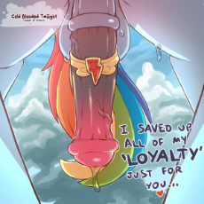 2578286__explicit_artist-colon-cold-dash-blooded-dash-twilight_derpibooru+import_rainbow+dash_pegasus_balls_close-dash-up_cloud_dialogue_dripping+precu.png