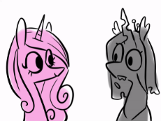 7021092__safe_artist-colon-smirk_imported+from+derpibooru_princess+cadance_queen+chrysalis_animated_chewing_crown_duo_eating_fram.gif