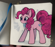 7313175__safe_artist-colon-lerk_imported+from+derpibooru_pinkie+pie_earth+pony_pony_blushing_chest+fluff_cute_diapinkes_female_floating+heart_heart_mare_smiling.jpg