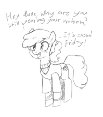 2893954__safe_female_pony_oc_mare_oc+only_clothes_simple+background_earth+pony_smiling_open+mouth_monochrome_white+background_dialogue_earth+pony+oc_.png