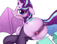 1788805__explicit_artist-colon-selenophile_starlight glimmer_anatomically correct_anus_bedroom eyes_blushing_bondage_both cutie marks_clitoris_clothes_.png
