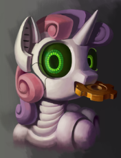 7131474__safe_artist-colon-draconidsmxz_imported+from+derpibooru_sweetie+belle_pony_robot_robot+pony_unicorn_female_filly_foal_gears_horn_mouth+hold_solo_sweeti.png