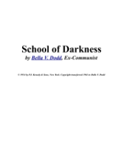School of Darkness - (by Bella V. Dodd) - (COVER SCREENSHOT).png