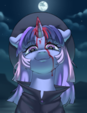 7082185__suggestive_artist-colon-gabrilis_imported+from+derpibooru_oc_oc-colon-flawless+sparklemoon_pony_unicorn_blood_blood+on+face_fusio.png